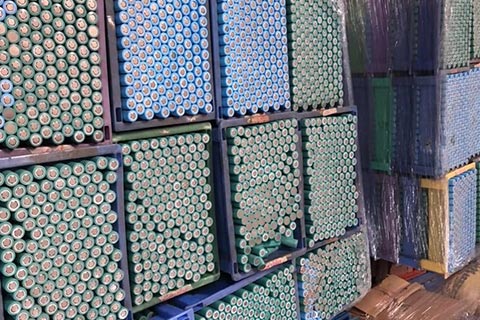 牡丹江专业上门回收钴酸锂电池|科士达叉车蓄电池回收